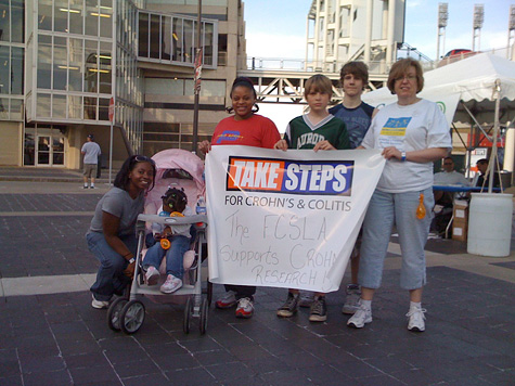Take Steps for Crohn's and Colitis